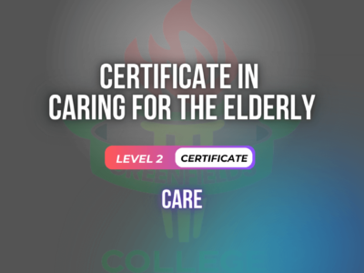 Certificate in Caring for the Elderly Level 2 (RQF) V1U